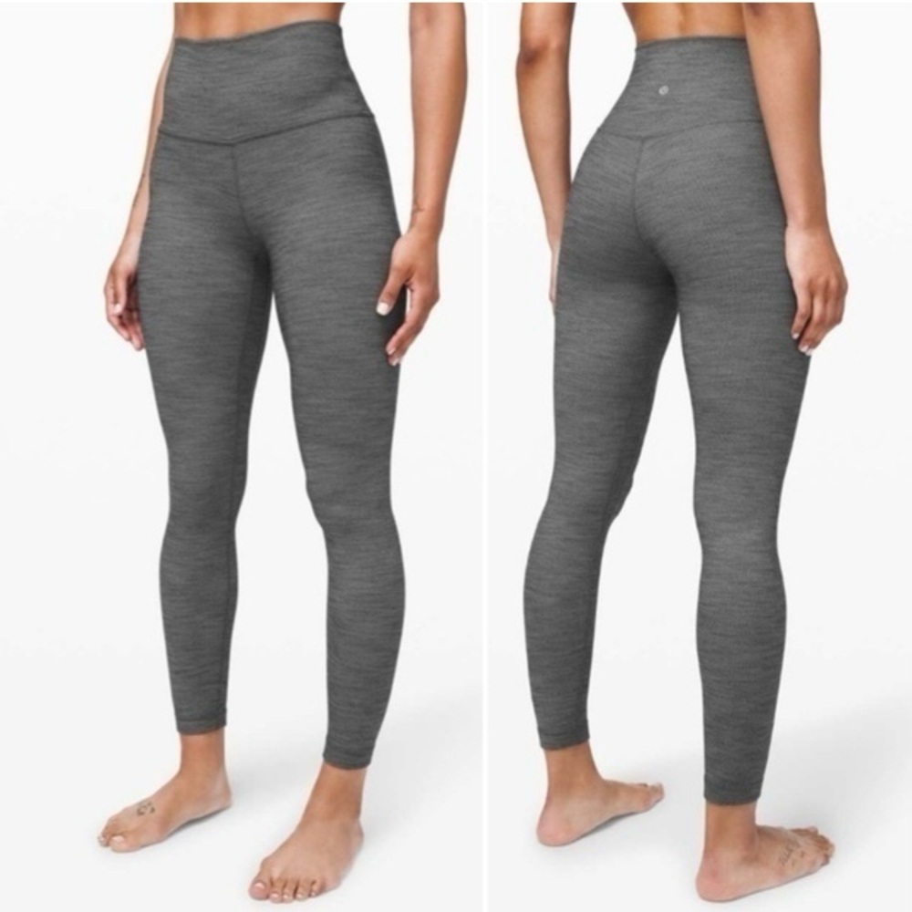 Lululemon Align Pant I| 25"
Mini Heathered Herringbone Heathered White
